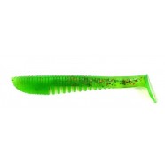 Приманка силіконова на хижака, Taipan Pike-Kill, 3,0 дюйми, 8шт/уп, колір №08 Green neon